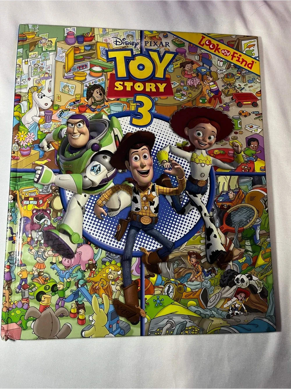 Toy Story 3 Look and Find Hardcover Book Disney Pixar 2010 1st Edition Kids